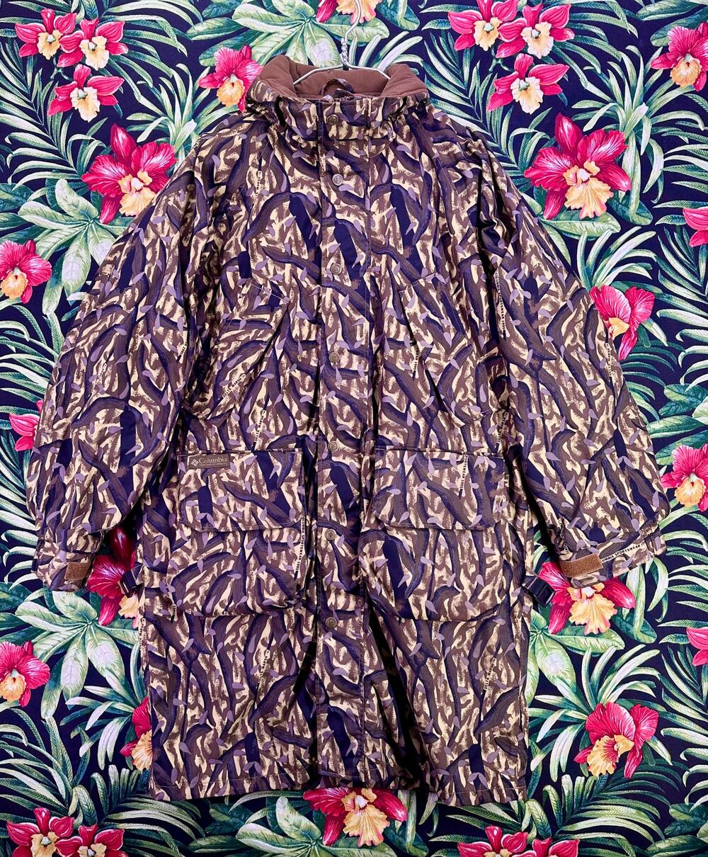 Vintage 90s Columbia Delta Marsh Camo Jacket Men’s Size L